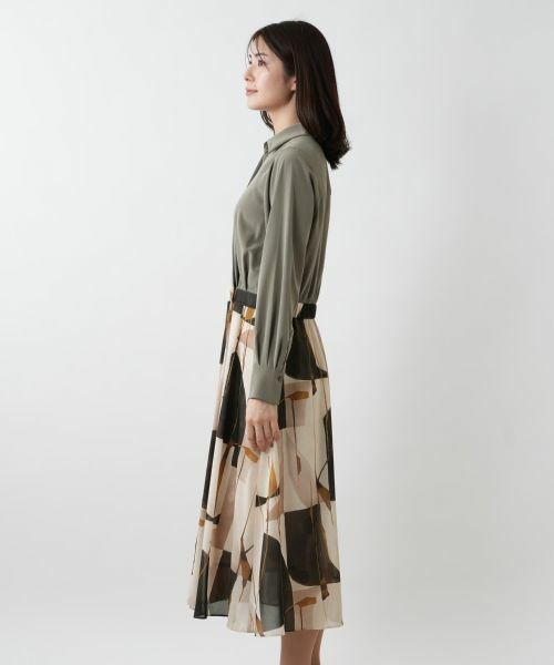 Leilian / レリアン ドレス | ドッキングワンピース | 詳細5