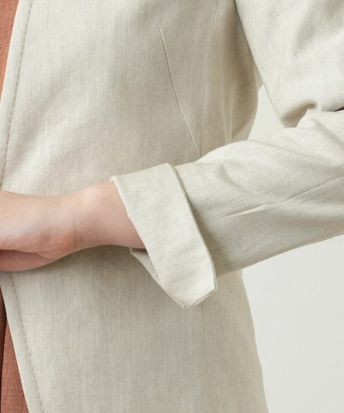 Leilian / レリアン テーラードジャケット | ノーカラージャケット | 詳細10