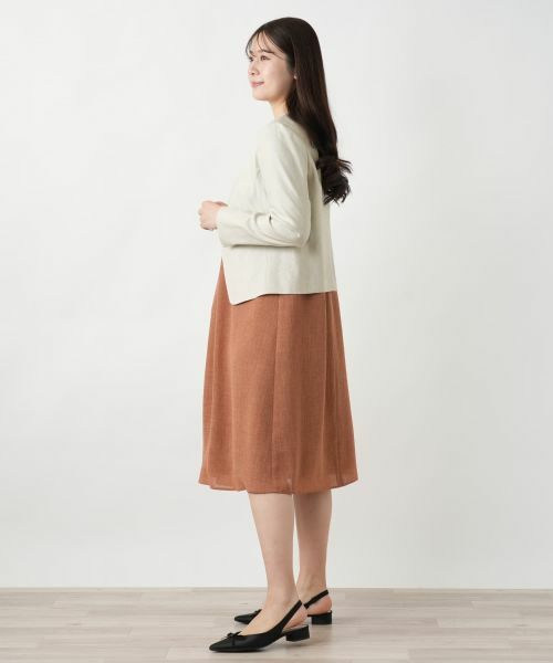 Leilian / レリアン テーラードジャケット | ノーカラージャケット | 詳細2