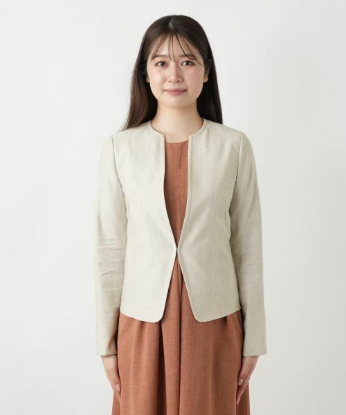 Leilian / レリアン テーラードジャケット | ノーカラージャケット | 詳細4
