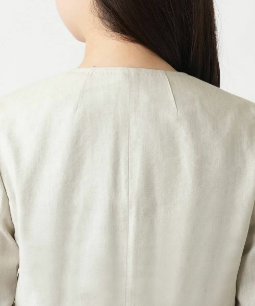 Leilian / レリアン テーラードジャケット | ノーカラージャケット | 詳細8