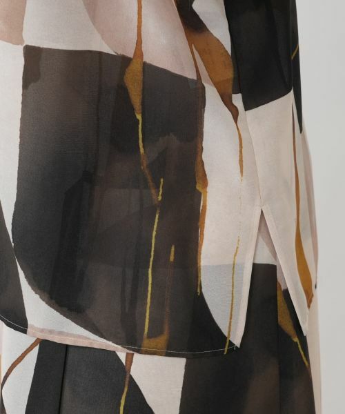 Leilian / レリアン シャツ・ブラウス | 【店舗人気】プリントクルーネックブラウス | 詳細12