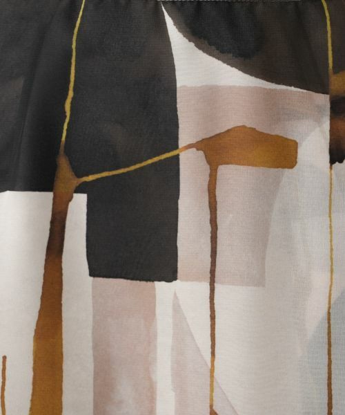 Leilian / レリアン ミニ・ひざ丈スカート | 【店舗人気】プリントフレアスカート | 詳細11