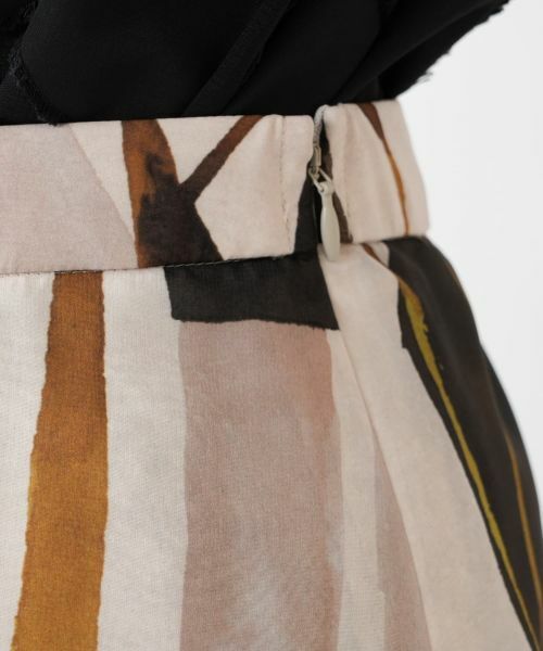 Leilian / レリアン ミニ・ひざ丈スカート | 【店舗人気】プリントフレアスカート | 詳細9