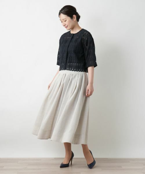 Leilian / レリアン テーラードジャケット | 【店舗人気】レースジャケット | 詳細1