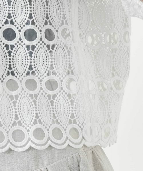 Leilian / レリアン テーラードジャケット | 【店舗人気】レースジャケット | 詳細13