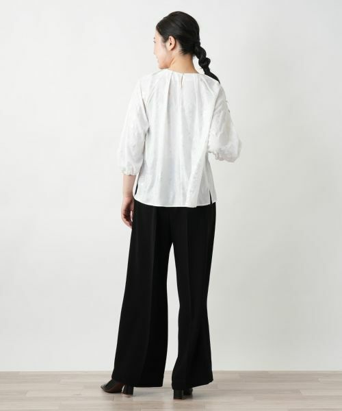 Leilian / レリアン シャツ・ブラウス | 【店舗人気】タックブラウス | 詳細3