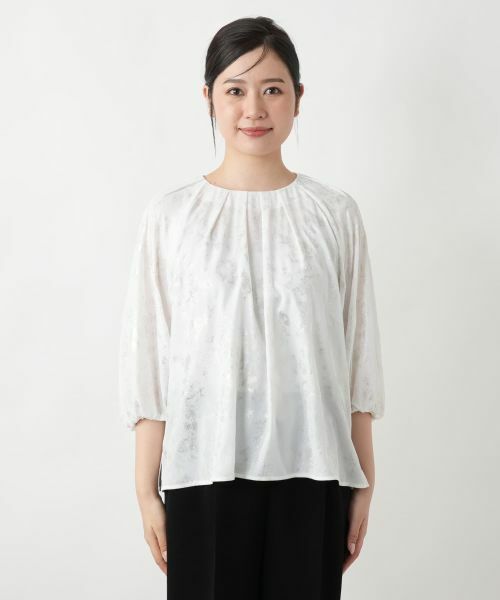 Leilian / レリアン シャツ・ブラウス | 【店舗人気】タックブラウス | 詳細4