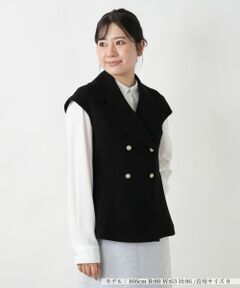 Leilian / レリアン テーラードジャケット | 【店舗人気】ダブルボタンベスト