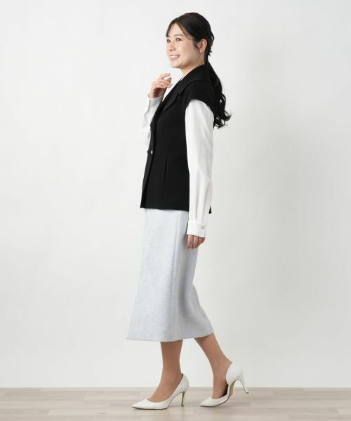 Leilian / レリアン テーラードジャケット | 【店舗人気】ダブルボタンベスト | 詳細2