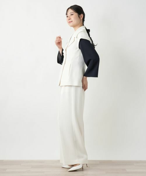 Leilian / レリアン テーラードジャケット | 【店舗人気】ダブルボタンベスト | 詳細5