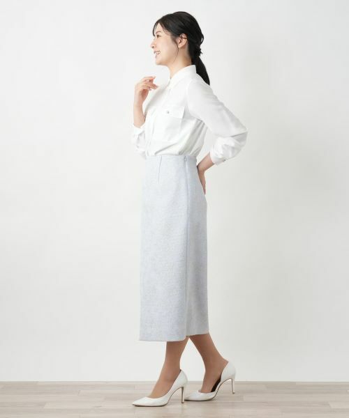 Leilian / レリアン シャツ・ブラウス | 【店舗人気】比翼ブラウス | 詳細2