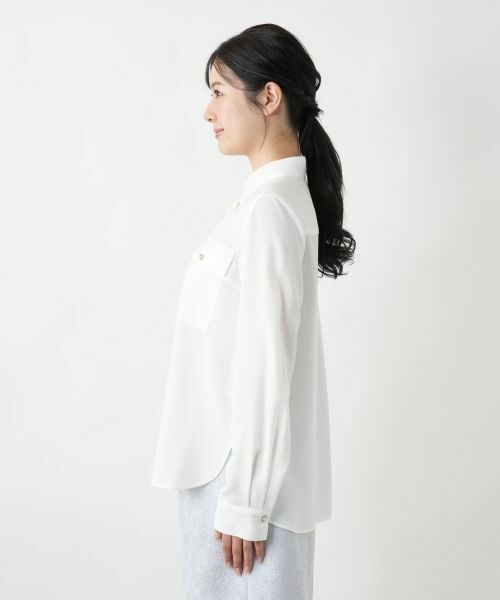 Leilian / レリアン シャツ・ブラウス | 【店舗人気】比翼ブラウス | 詳細5