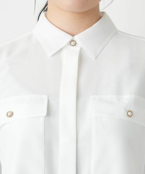 Leilian / レリアン シャツ・ブラウス | 【店舗人気】比翼ブラウス | 詳細7