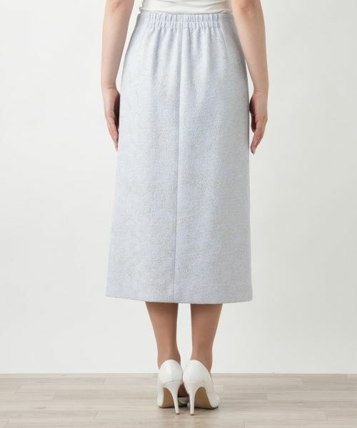 Leilian / レリアン ミニ・ひざ丈スカート | ラメタイトスカート | 詳細6