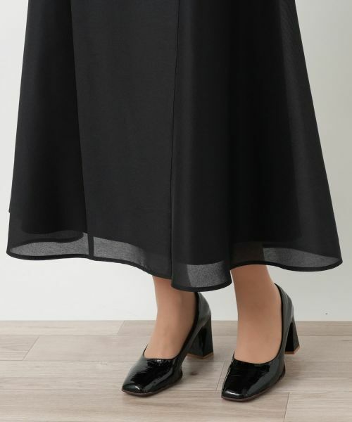 Leilian / レリアン ミニ・ひざ丈スカート | フレアスカート | 詳細12