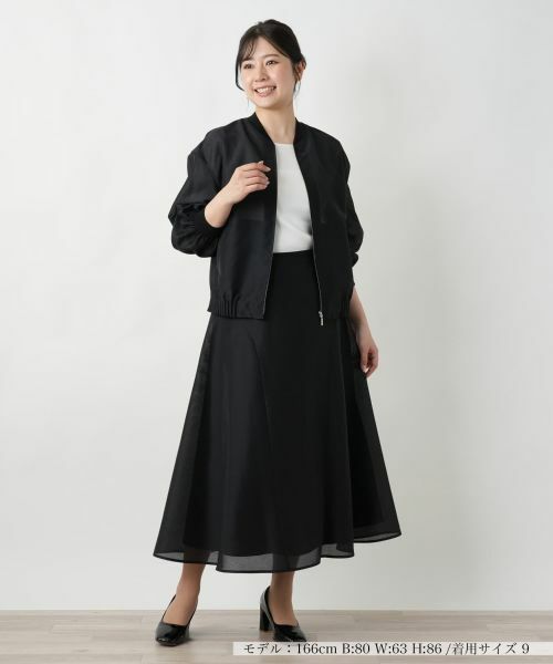 Leilian / レリアン ミニ・ひざ丈スカート | フレアスカート | 詳細4