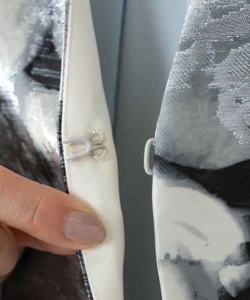 Leilian / レリアン テーラードジャケット | フラワー柄カラーベスト | 詳細11