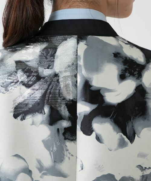 Leilian / レリアン テーラードジャケット | フラワー柄カラーベスト | 詳細8