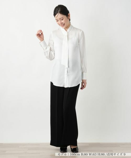 Leilian / レリアン シャツ・ブラウス | ボウタイブラウス | 詳細4