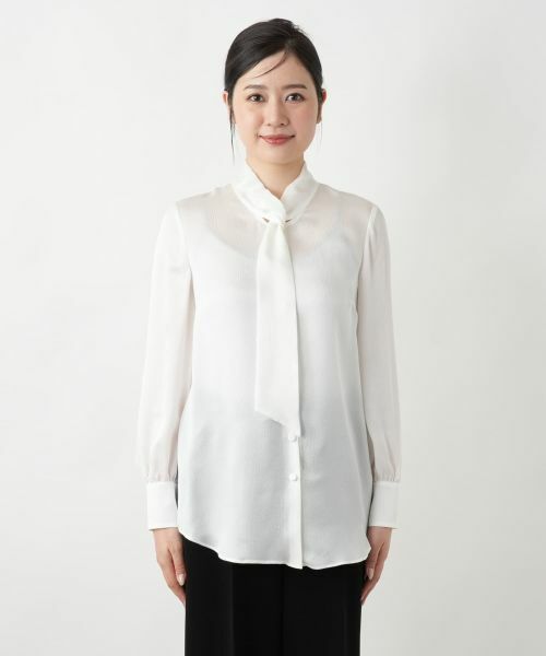 Leilian / レリアン シャツ・ブラウス | ボウタイブラウス | 詳細7