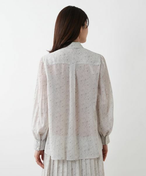 Leilian / レリアン シャツ・ブラウス | 【店舗人気】ドットボウタイブラウス | 詳細10