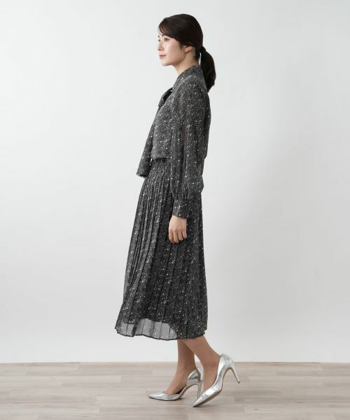 Leilian / レリアン シャツ・ブラウス | 【店舗人気】ドットボウタイブラウス | 詳細2