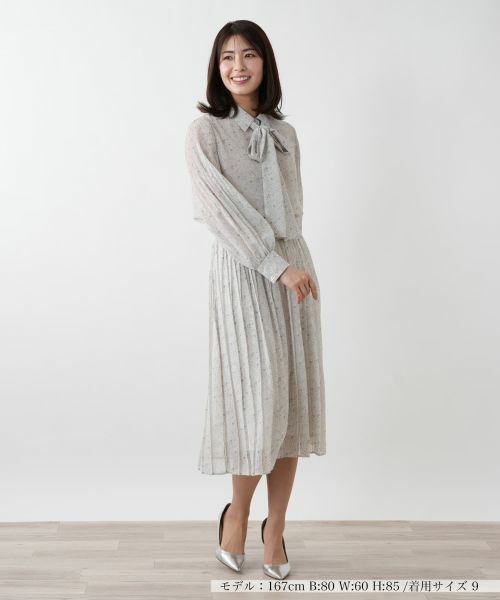 Leilian / レリアン シャツ・ブラウス | 【店舗人気】ドットボウタイブラウス | 詳細4