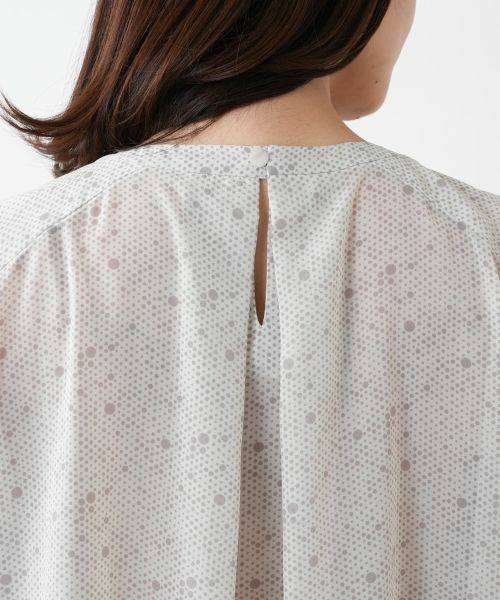 Leilian / レリアン シャツ・ブラウス | 【店舗人気】レースドットブラウス | 詳細8
