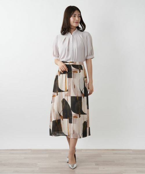 Leilian / レリアン シャツ・ブラウス | 【店舗人気】スタンドカラーブラウス | 詳細1