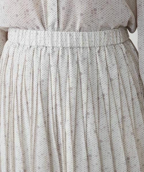 Leilian / レリアン ロング・マキシ丈スカート | 【店舗人気】ドットプリーツスカート | 詳細10