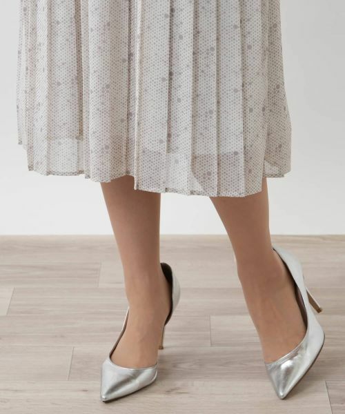 Leilian / レリアン ロング・マキシ丈スカート | 【店舗人気】ドットプリーツスカート | 詳細11