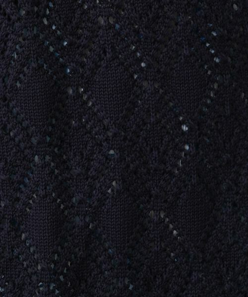 Leilian / レリアン カーディガン・ボレロ | 透かし編みロングカーディガン | 詳細15