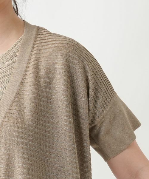 Leilian / レリアン テーラードジャケット | ニットカーディガン【LE TRICOT PERUGIA】 | 詳細12