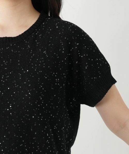 Leilian / レリアン ニット・セーター | スパンコールニット【LE TRICOT PERUGIA】 | 詳細12