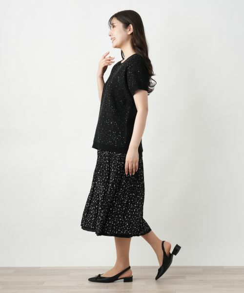 Leilian / レリアン ニット・セーター | スパンコールニット【LE TRICOT PERUGIA】 | 詳細5