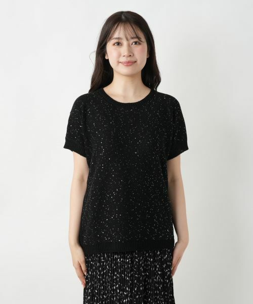 Leilian / レリアン ニット・セーター | スパンコールニット【LE TRICOT PERUGIA】 | 詳細7