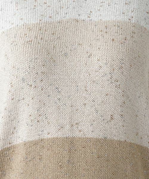 Leilian / レリアン ニット・セーター | ラメ配色Vネックニット【LE TRICOT PERUGIA】 | 詳細14