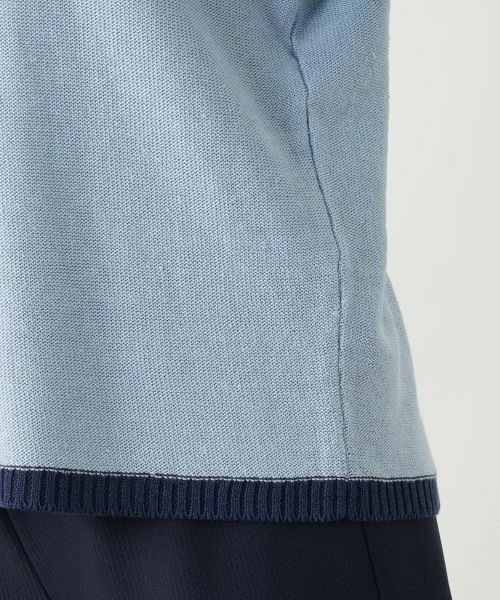 Leilian / レリアン ニット・セーター | 配色Vネックニット【LE TRICOT PERUGIA】 | 詳細16