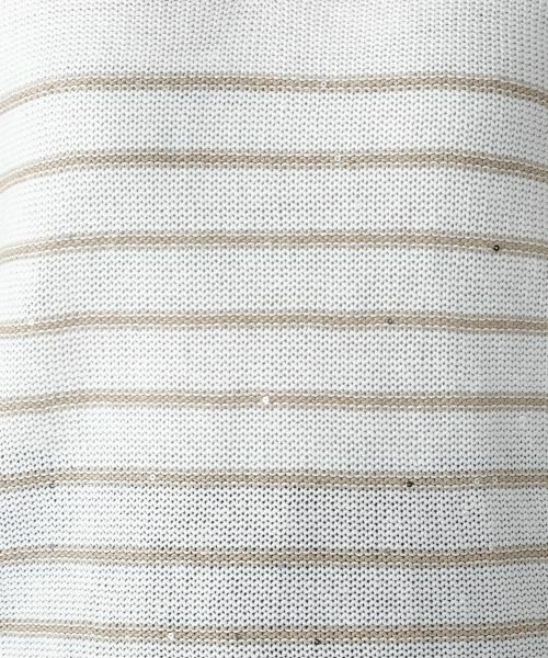 Leilian / レリアン ニット・セーター | ボーダーVネックニット【LE TRICOT PERUGIA】 | 詳細14