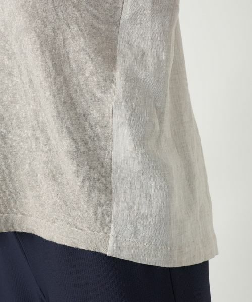 Leilian / レリアン ニット・セーター | 切替Vネックニット【LE TRICOT PERUGIA】 | 詳細13