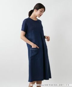 Leilian / レリアン ドレス | ニット切替ワンピース【LE TRICOT PERUGIA】