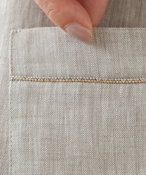 Leilian / レリアン ドレス | ニット切替ワンピース【LE TRICOT PERUGIA】 | 詳細11