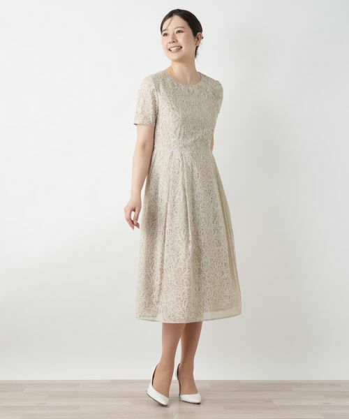 Leilian / レリアン ドレス | ボタニカルフレアワンピース | 詳細1