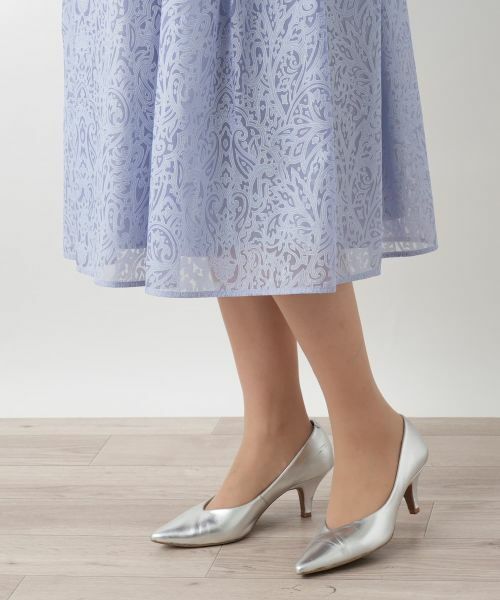 Leilian / レリアン ドレス | ボタニカルフレアワンピース | 詳細13