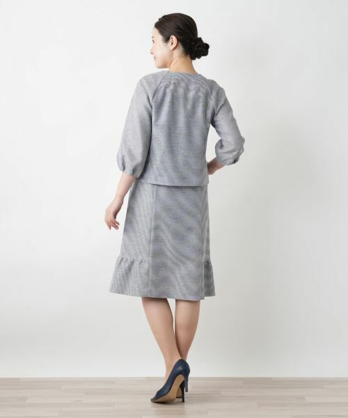 Leilian / レリアン セットアップ | ノーカラースーツ【セレモニー】 | 詳細3