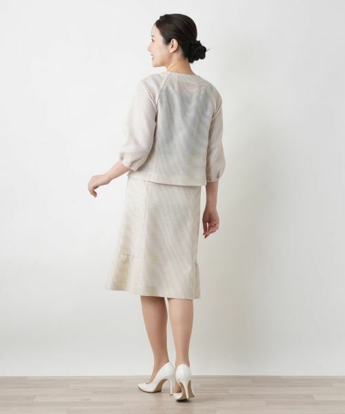 Leilian / レリアン セットアップ | ノーカラースーツ【セレモニー】 | 詳細6