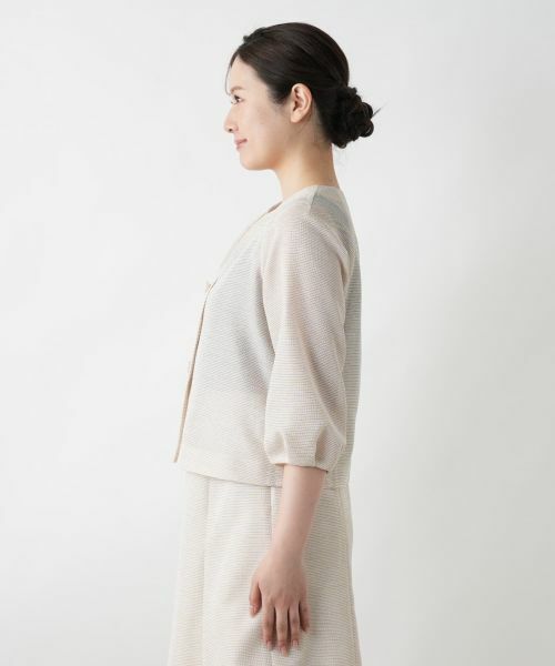 Leilian / レリアン セットアップ | ノーカラースーツ【セレモニー】 | 詳細8