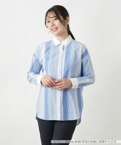 【良品】レリアン　ストライプ柄　春　秋　おでかけ　旅行　通勤　サイズXL 　人気 良品】レリアン ストライプ柄 春 秋 おでかけ 旅行