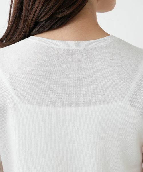 Leilian / レリアン ニット・セーター | 【店舗人気】シアープリーツ切替ニット | 詳細14